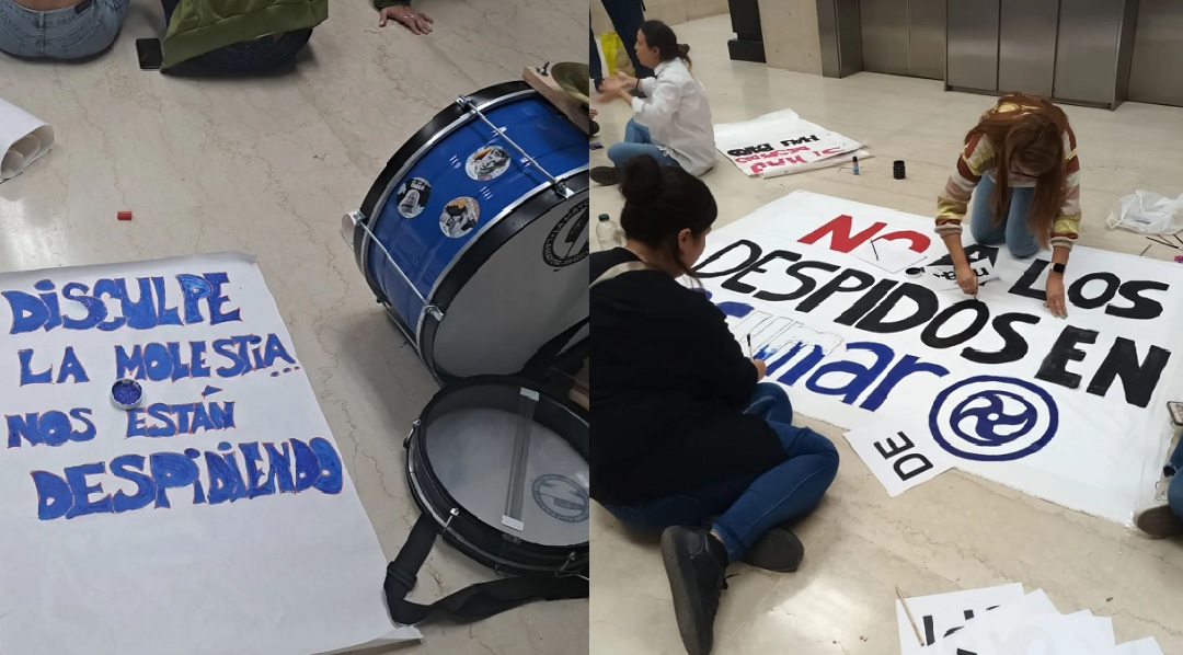 Las y los trabajadores de ACUMAR se encuentran en estado de alerta y movilización permanente frente a la posibilidad de que se ejecuten alrededor de 250 despidos.